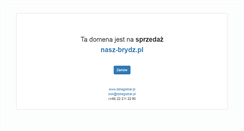 Desktop Screenshot of nasz-brydz.pl